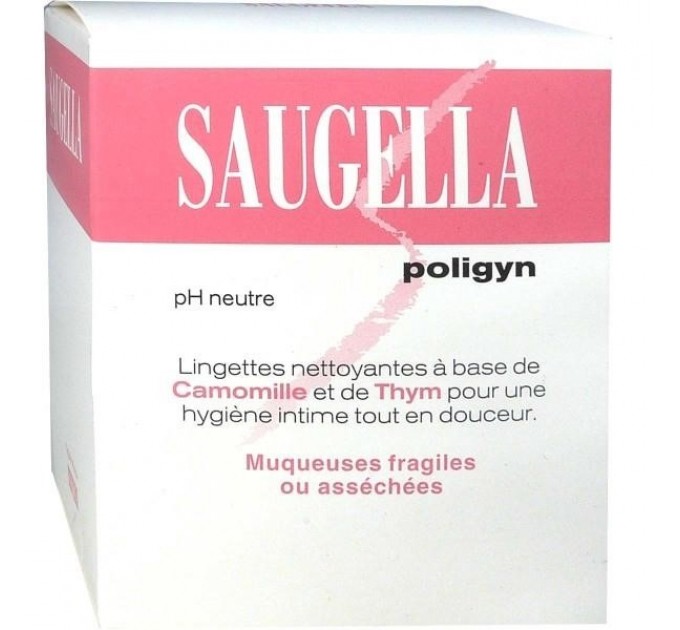 Салфетки saugella poligyn x10