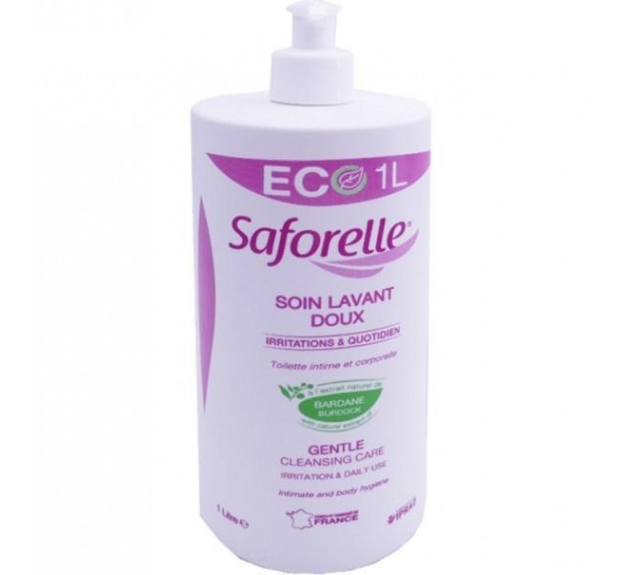 Saforelle eco 1 л нежное очищающее средство