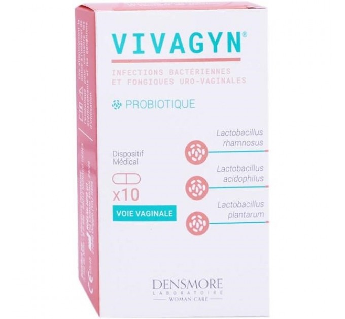 Вагинальный пробиотик DENSMORE VIVAGYN PROBIOTIQUE 10 капсул  