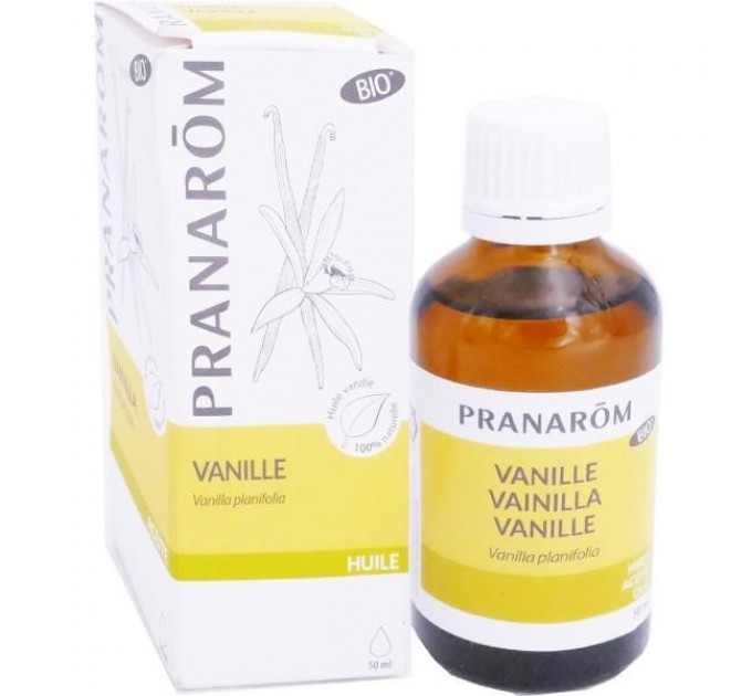 Пранаром органическое растительное масло ванильное 50 мл