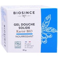 Сухой гель для душа с маслом ши Gel Douche Solide Fraîcheur Karite Bio BIOSINCE 55 г