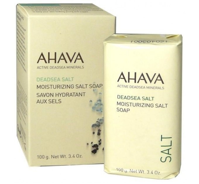 Мыло увлажняющее с солями ahava 100 г