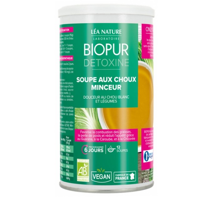 Суп для похудения Biopur Detoxine Soupe aux Choux Minceur 180 г 