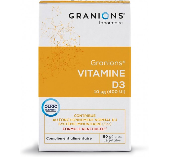 Витамин d3 GRANIONS VITAMINE D3 60 капсул