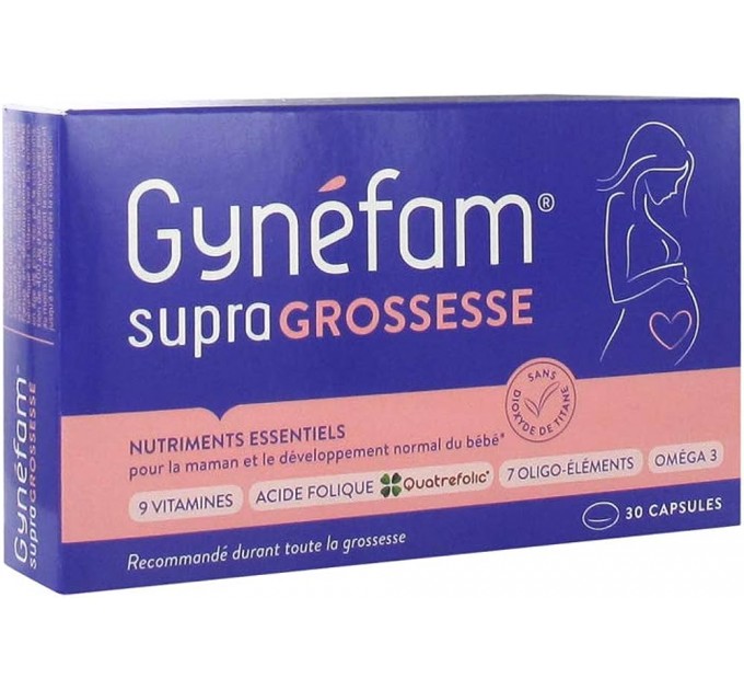 Витамины для беременных Gynefam Supra 30 капсул