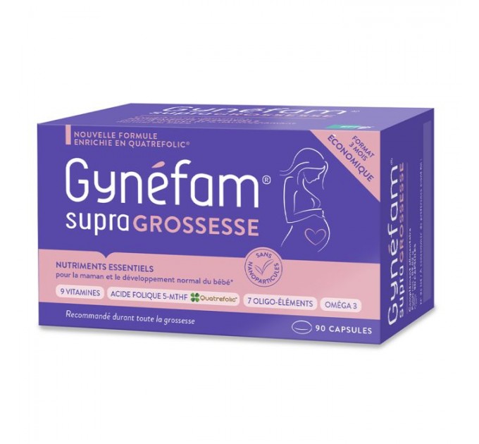 Витамины для беременных Gynefam Supra XL 90 капсул