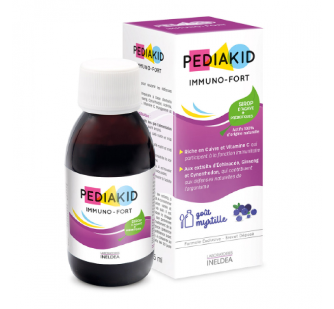 Иммуноукрепляющий сироп Pediakid Immuno-Fort 125 мл