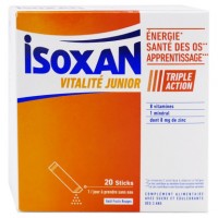 Витаминный комплекс 8 витаминов для подростков Isoxan Junior 20 стиков