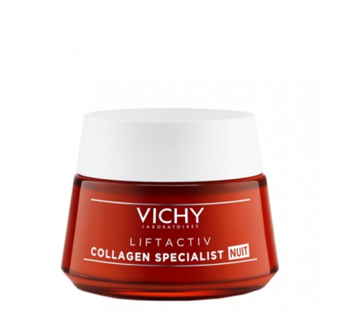 Ночной лифтинг крем с коллагеном Vichy Liftactiv Collagen Specialist 50 мл