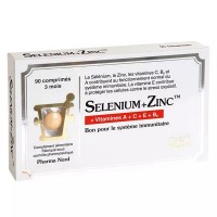 Антиоксиданты селен и цинк Pharma Nord Sélénium + Zinc 90 таб
