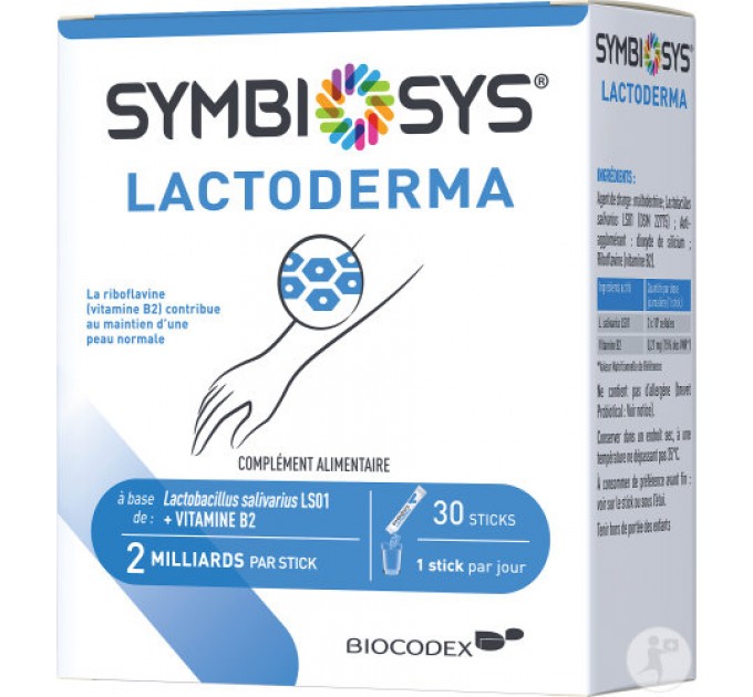 Лактобактерии для кожи Symbiosys Lactoderma 30 саше