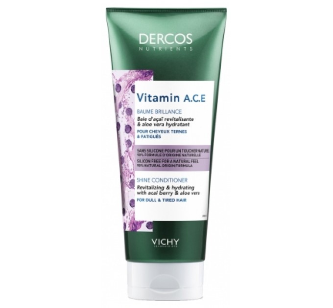 Бальзам для сияния волос Vichy Dercos Nutrients Vitamin ACE Shine Balm 200 мл