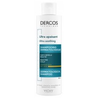 Ультра успокаивающий шампунь для сухих волос Vichy Dercos Ultra Soothing Shampoo 200 мл